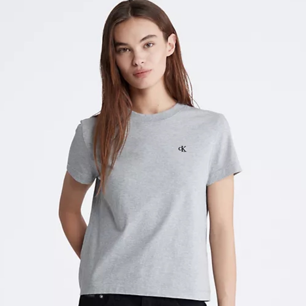 Calvin Klein archive logo tee